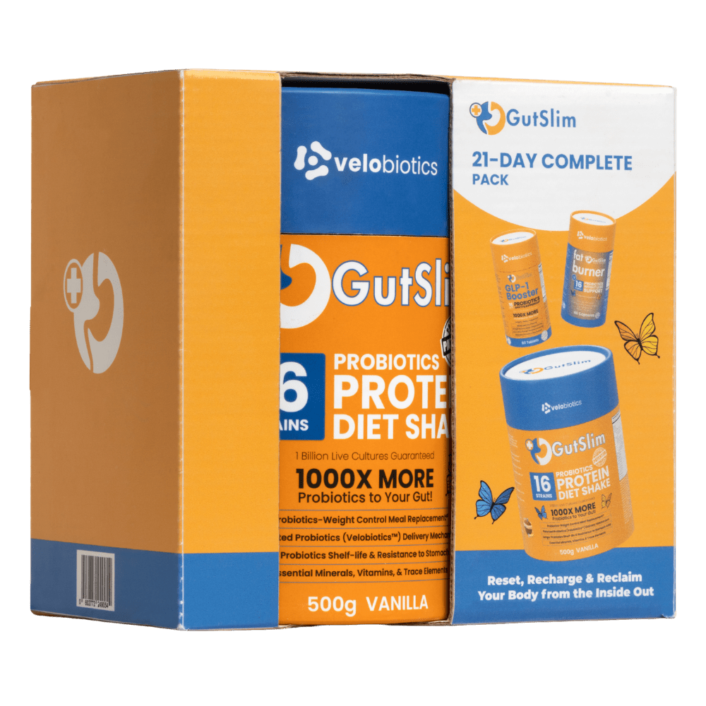 21-Day Gutslim Complete Pack for Gut Health and Wellness – Velobiotics