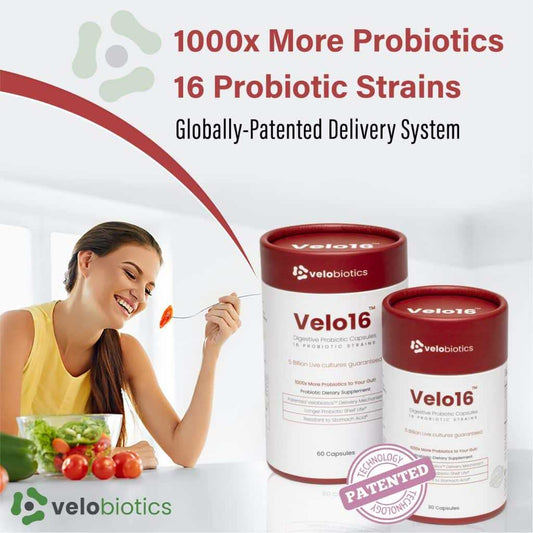 First Probiotic Health Product to Deliver 1000x More Probiotics to Your Gut! - Velobiotics 