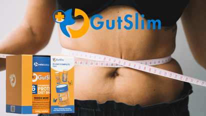 21-Day GUTSLIM Complete Pack with probiotics, protein shake, and fat burner for accelerated fat loss and appetite control