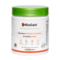 BioGain™ - Probiotics Meal 400g container with advanced probiotic delivery for accelerated recovery and gut health support.