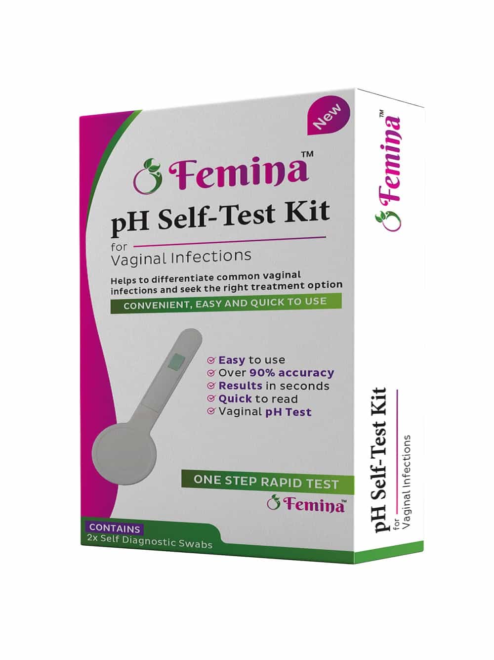 Femina Self-Test Vaginal pH Kit — image 1