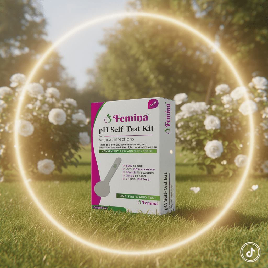 Femina Self - Test Vaginal pH Kit - Velobiotics