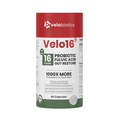 Velo16 Probiotics with Fulvic Acid - Gut Health Booster – Velobiotics