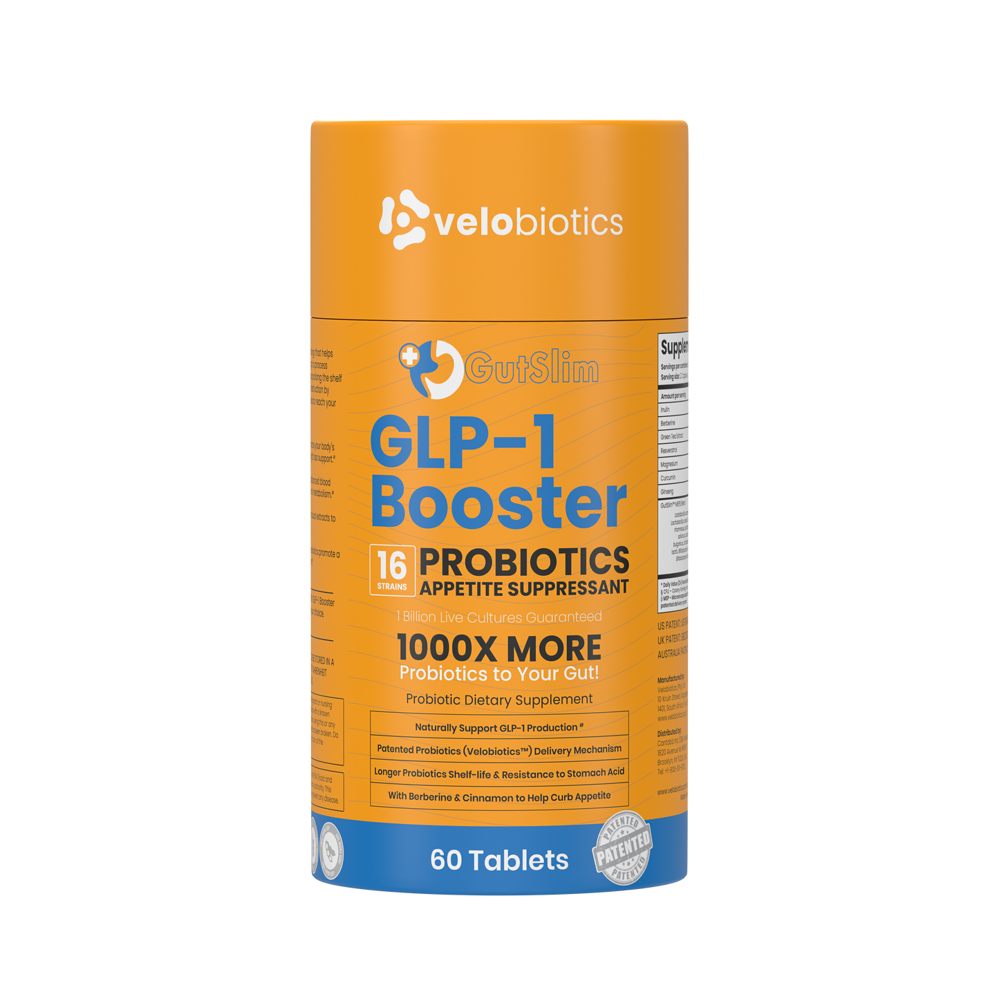 GutSlim Probiotics GLP-1 Booster