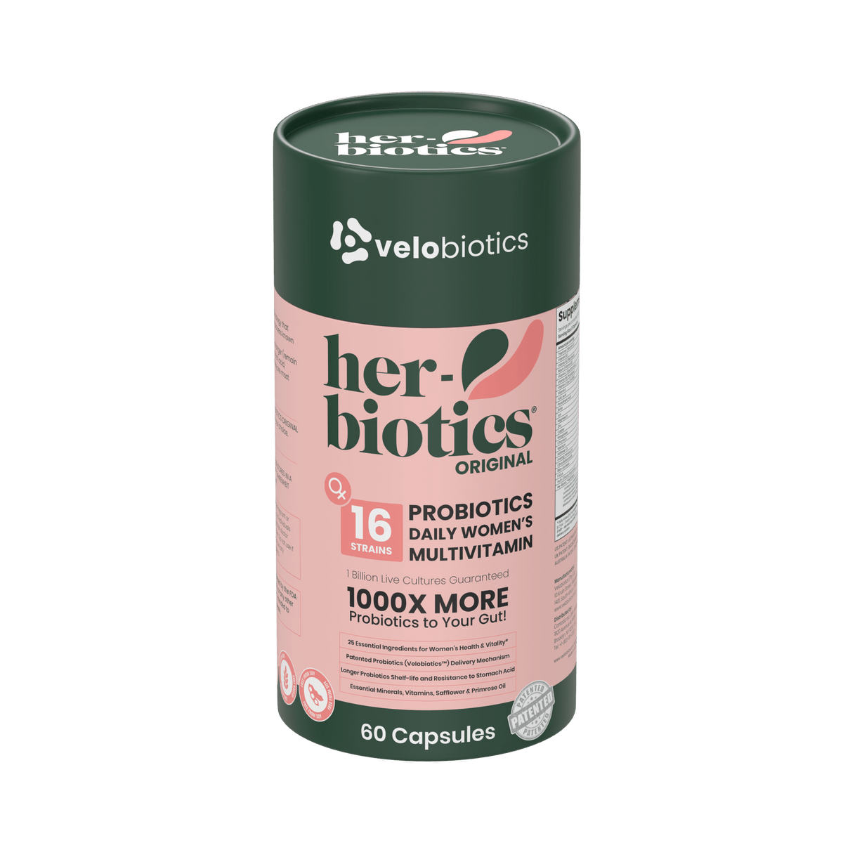 Her-Biotics Original Probiotics Multivitamin Capsules 60s Her-Biotics Original Probiotics Multivitamin Capsules 60s