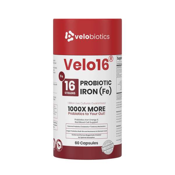 Velo16 Probiotics + Iron - Velobiotics
