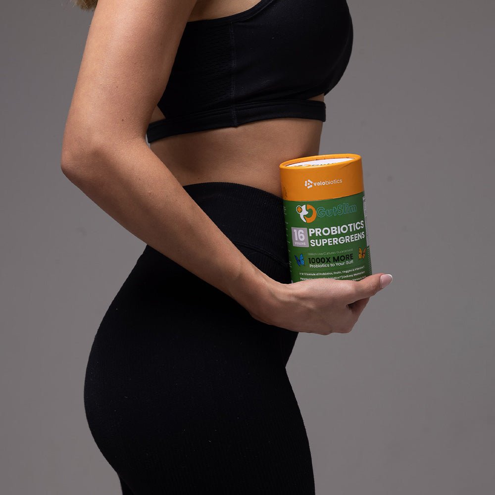 GutSlim Probiotics SuperGreens - Weight Loss Support Formula
