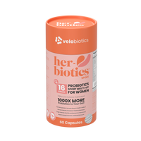 Her-Biotics Sport Capsules probiotic multivitamin for active women with 16 strains and performance blend