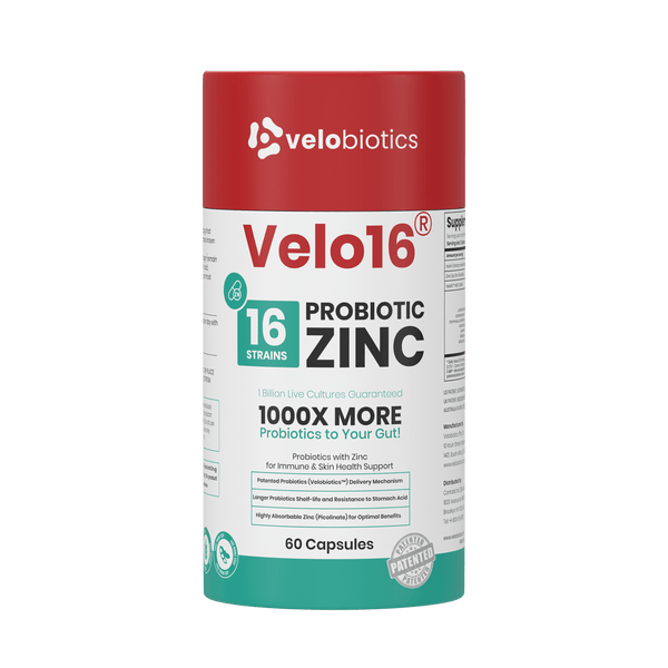 Velo16 Probiotics + Zinc Picolinate - Velobiotics